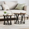 Clihome Modern Round Side Table, Minimalist Accent Table with Sleek Matte Finish for Contemporary Interiors - 2 of 4