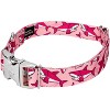 Country Brook Petz Premium Pink Sharks Dog Collar and Leash - image 4 of 4