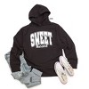 Simply Sage Market Women's Graphic Hoodie Sweetheart Varsity - 2 of 3
