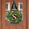 Briarwood Lane Wreath Monogram Letter S Door Hanger - 2 of 2