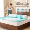 Dyonery 2"Cooling Gel Mattress Topper - CertiPUR-US Certified Foam for Back Pain Relief, Pressure Relief & Cooler Sleep - 3 of 4