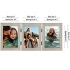 Americanflat Hinged 3 Photo Frame in Driftwood MDF - Desk Photo Frame for 5X7" Photos - Tri Folding Picture Frame For Desk - 2 of 4