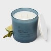 2 Wick Glass Aloe and Bergamot Jar Candle 14oz - Threshold™ - 3 of 3