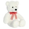 Aurora Large Bear Cuddly Stuffed Animal White 16" - 2 of 4