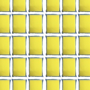 Lola Products Microfiber Terry & Nylon Net Sponge Scrubber Pad, 5 X 3.5 X .625 , Non Scratch 2-Way Cleaning, Gently Scrubs & Wipes Clean, 144 Pack - 1 of 4