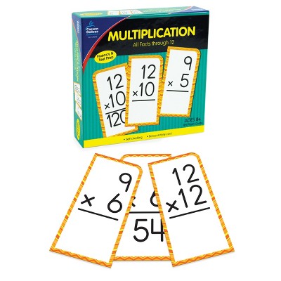 Carson Dellosa Education Multiplication All Facts through 12 Flash Cards, Grade 2-5 (170 pieces)