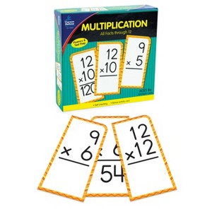 Carson Dellosa Education Multiplication All Facts through 12 Flash Cards, Grade 2-5 (170 pieces) - 1 of 4