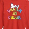 Boys' - Peanuts - Dream In Color Long Sleeve Graphic T-Shirt - 2 of 4