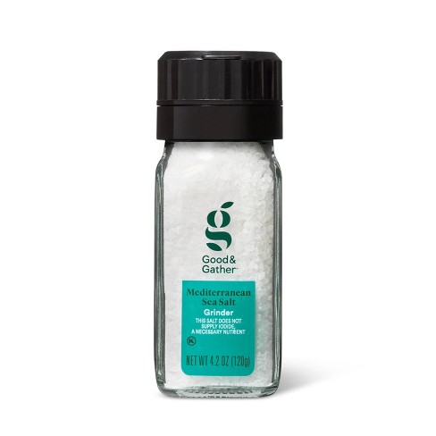 H-E-B Mediterranean Sea Salt with Grinder - Shop Herbs & Spices at H-E-B