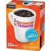 Dunkin' French Vanilla Flavored Medium Roast Coffee - Keurig K-Cup Pods - 22ct - image 4 of 4