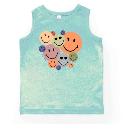 The Juniper Shop SmileyWorld Stacked Smiles Youth Tank Top