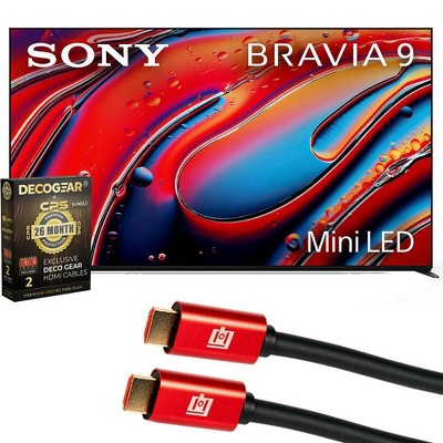 Sony BRAVIA 9 65 inch 4K HDR Smart QLED Mini-LED TV 2024 & 26 Month Protection