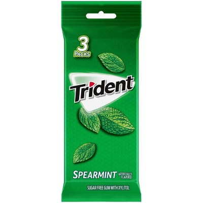 Trident Spearmint Sugar Free Gum - 42ct