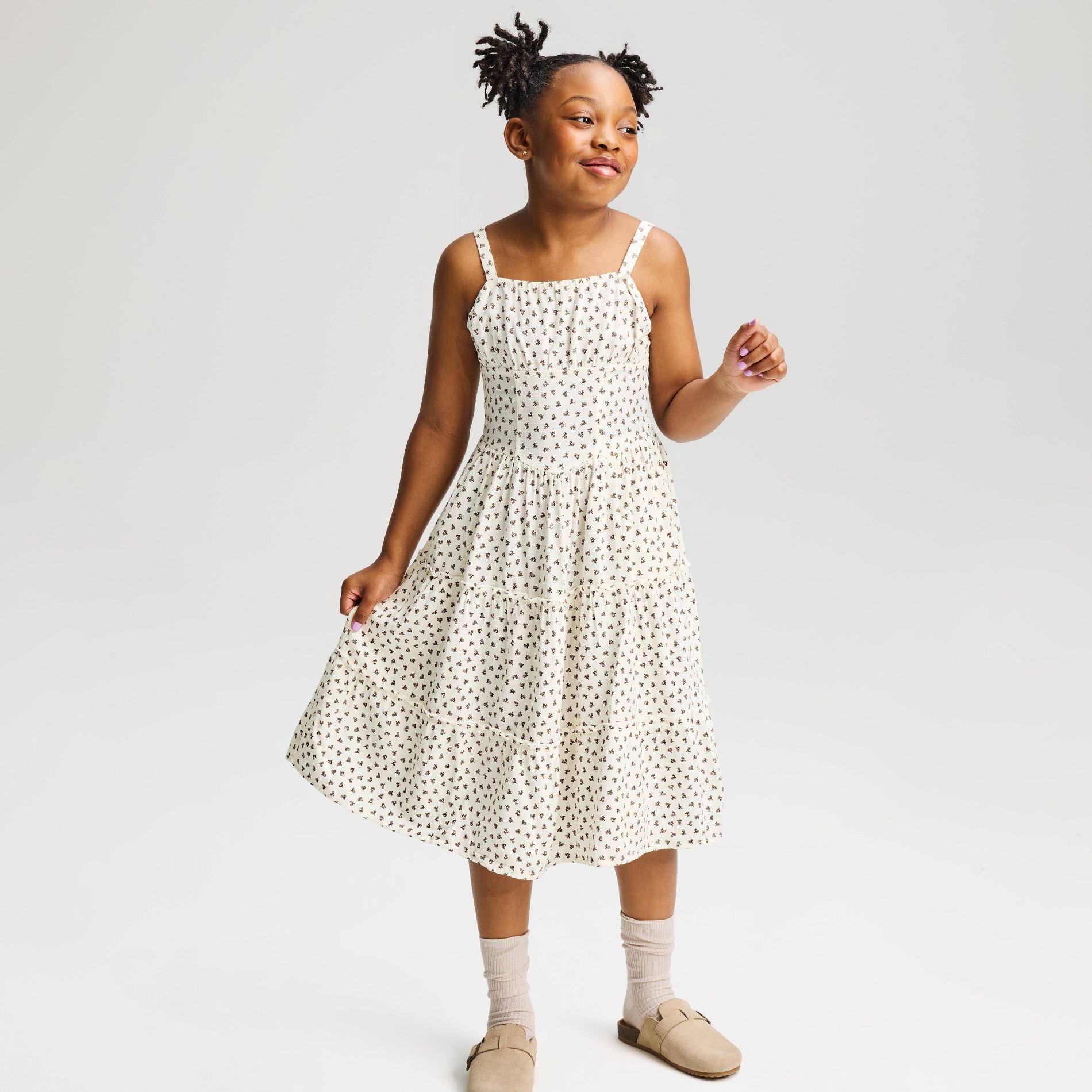 Girls' Midi A-Line Dress - Cat & Jack™