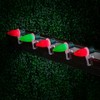 Novelty Lights LED C9 Ceramic Outdoor Lighting, Green Wire (25 Bulbs, 120 V) - 4 of 4