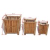 vidaXL Raised Bed Set of 3 Natural Bamboo - 3 of 4