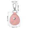 Unique Bargains Genuine Leather Portable Exquisite Design Key Fob 2 Pcs - 2 of 4
