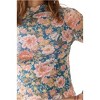 Women's Floral Mesh Top - PROMESA - 4 of 4