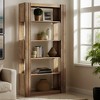 Hommoo 5-Tier 70.8" Heavy Duty Bookshelf, Free-Standing Storage Shelves for Living Room Bedroom - 3 of 4