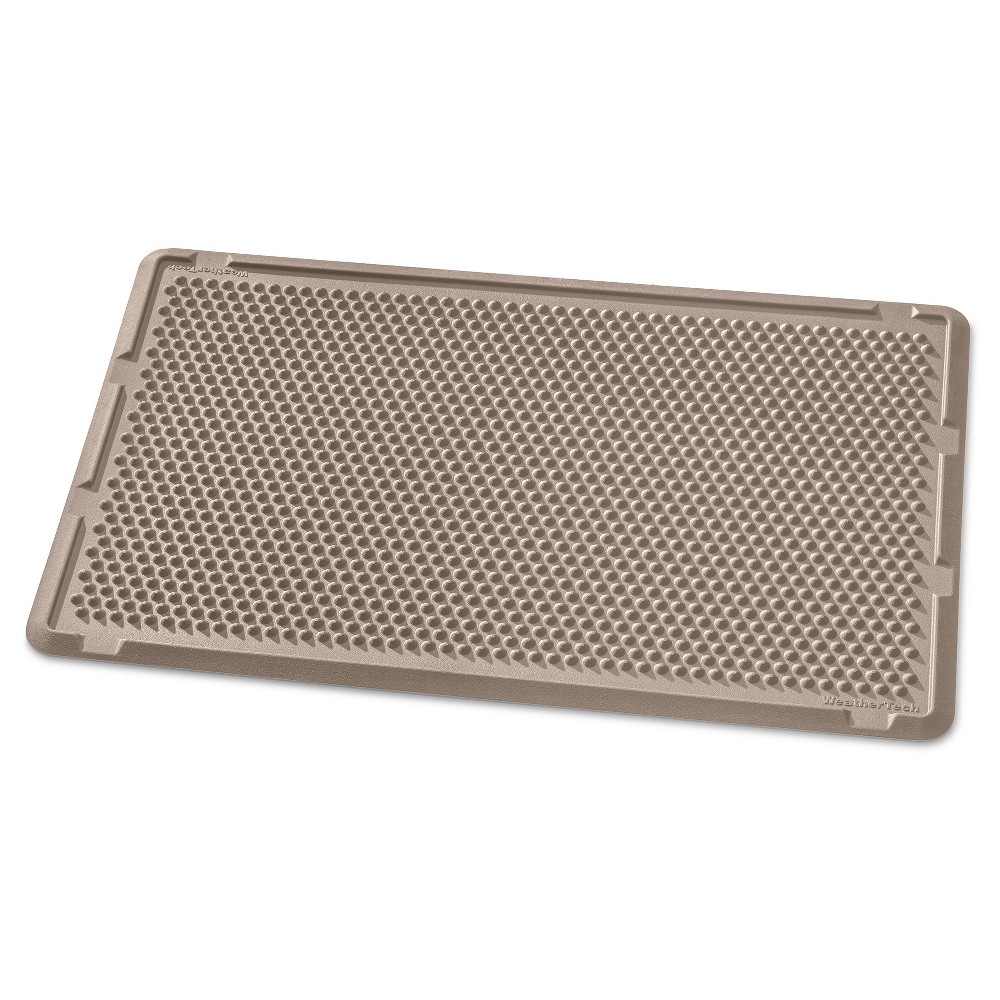 Photos - Doormat Tan Solid  -  - WeatherTech: Recycled Rubber, Indoor/Outdo(2'x3'3")