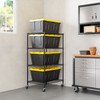 Seville Classics Storage Tote Bin Shelving Rack - 2 of 4