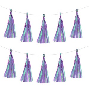 Unique Bargains Garland DIY Decoration Tassel Garland Banner 30 Pcs - 1 of 4