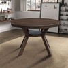 CAVINAS Dining Table Set for 4 Mid Century Modern Wood Round Dining Table Set with 4 Chairs for Kitchen - 2 of 4