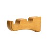 1-3/8" Wood Rod Pole Lumi Home Furnishings M&M Double Curtain Rod Bracket 2ct - 2 of 4