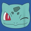 Women's Pokemon Bulbasaur Wink Face Racerback Tank Top - 2 of 4