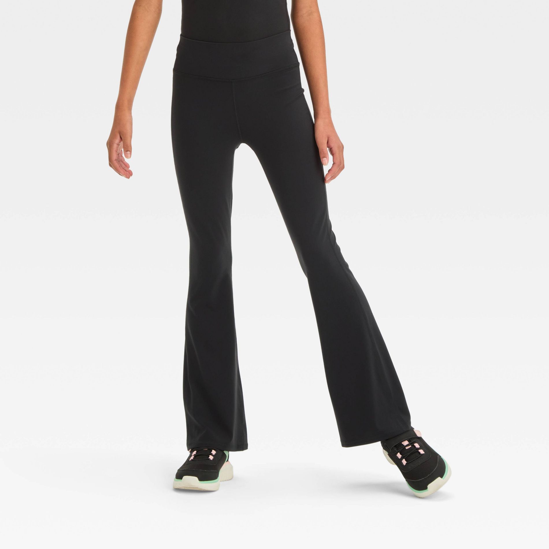 Girls' Everyday Soft Flare Leggings - All In Motion™