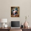 Art Remedy Jan van Huysum - A Delft Vase with Flowers Vintage Classic Roses Wall Art Framed - 2 of 4