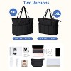 Generic Puffer Travel Tote Bag Work with Laptop Compartment, Lightweight Quilted Puffy Tote Bags - 2 of 4