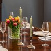LumaBase Battery-Operated Birch Wood Taper Candles - Set of 2 - 2 of 4
