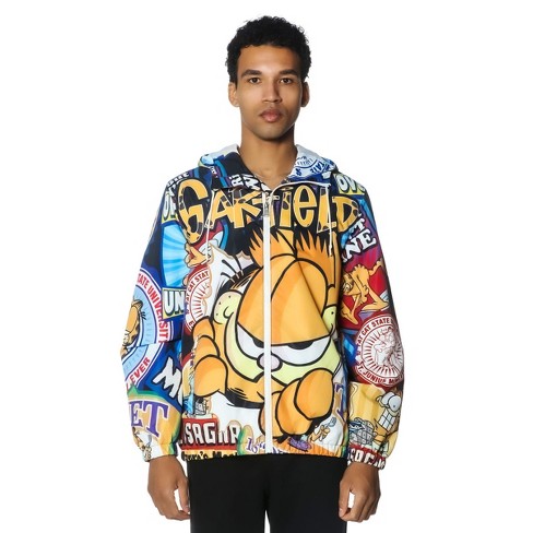 Members Only Men's Garfield Windbreaker Jacket - Multi : Target