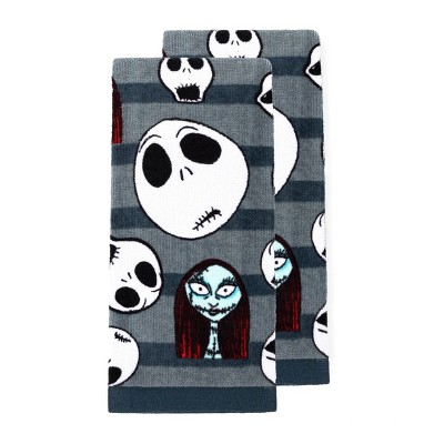 2pk The Nightmare Before Christmas Hand Towels