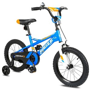 Kids Bike, 16 Inch Children Bicycle for Boys Girls Ages 4-6 Years Old, Rider Height 38-48 Inch, Coaster Brake (Blue) - 1 of 4