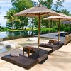 Yescom 29"x29"x17"Patio Umbrella Stand Cross Base Parasol Holder Sand Bag - 2 of 4
