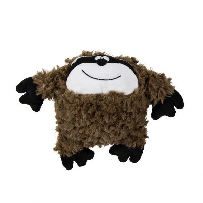 goDog PlayClean Sloth Squeaker Plush Pet Toy for Dogs & Puppies