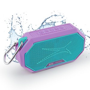 ALTEC LANSING HYDRAMINI 2.0 Portable Bluetooth Speaker - Waterproof, 8W, 12H Playtime, USB-C, Magnetic, Voice Assistant - 1 of 4