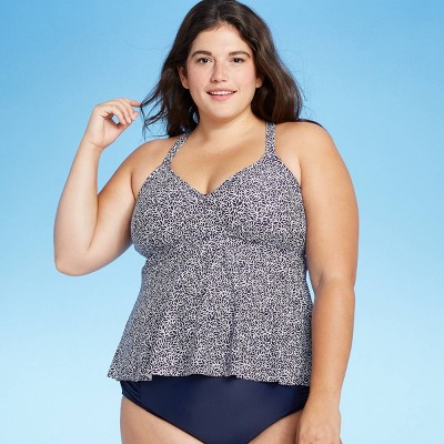 plus size flowy crop top