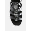 Windrush Cage Wedge Leather Sandal - 4 of 4