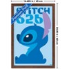 Trends International Disney Lilo & Stitch (2002) - Stitch Minimalist Profile Framed Wall Poster Prints - 3 of 4