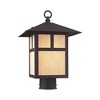 Livex Lighting Montclair Mission 1 - Light Post Light in  Bronze - 3 of 4