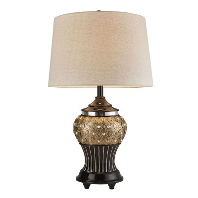 OK Lighting 28.75"H Gold Max Table Lamp