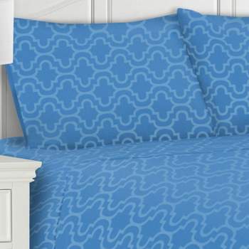 Brushed Cotton Flannel Smooth Heavyweight Soft Modern Contemporary 2 Piece Pillowcase Set by Blue Nile Mills