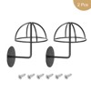 Unique Bargains Stainless Steel Anti-Rust Non-Slip Hat Wig Display Stand Rack 2 Pcs - 3 of 4