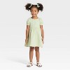 Toddler Girls' Short Sleeve Gauze Dress - Cat & Jack™ - 3 of 4