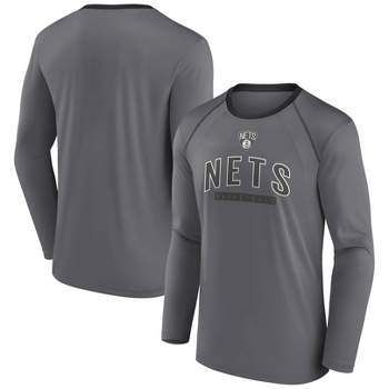 Nba Sacramento Kings Women's Gray Long Sleeve Team Slugger Crew Neck T-shirt  - L : Target