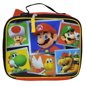 Nintendo Super Mario School Lunch Bag with Mario, Luigi and Friends - 1 of 4