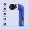 Brookstone Compact Cordless Percussion Massager – Rechargeable with 9 Speeds, 4 Heads & LED Display - 3 of 4